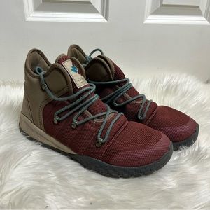 Columbia Fairbanks 503 Waterproof Rust Red Snow Boot Sneakers Size Mens 11